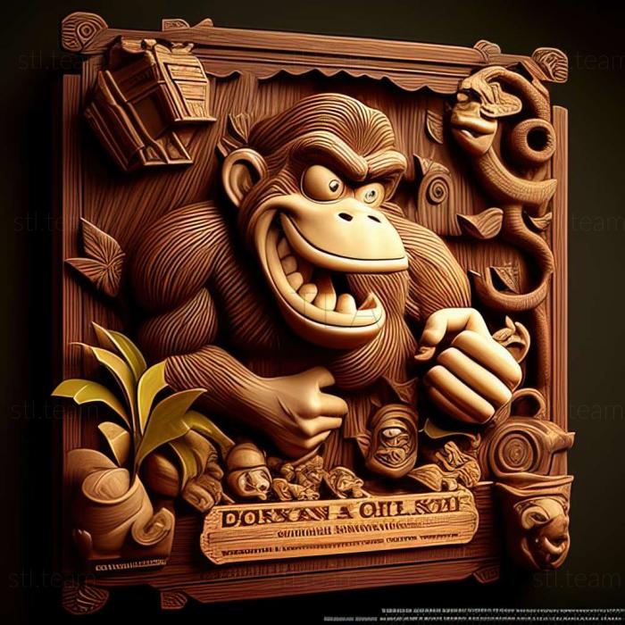 3D модель Гра Donkey Kong Country Returns (STL)